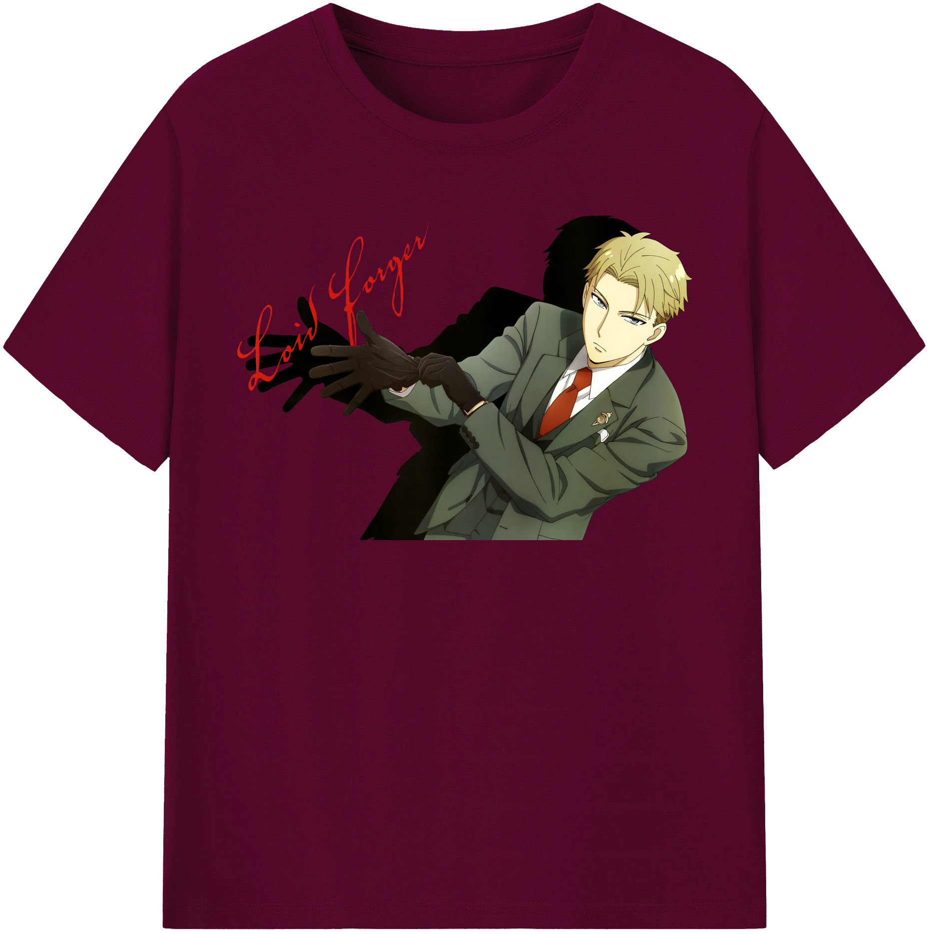 （画像用） SPY×FAMILY间谍家家酒 レディースカジュアルプリントTシャツ（綿100％）